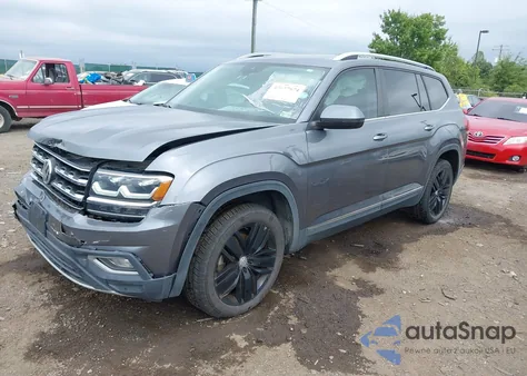 2018 Volkswagen Atlas 3.6L V6 Sel из США, поврежденный, VIN 1V2ER2CA4JC502651